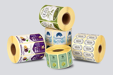 Tek Renk Baskılı Etiketler