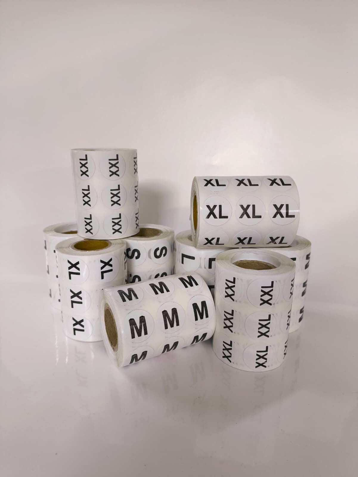 20mm Çap Beden Etiketi 1000 sarım