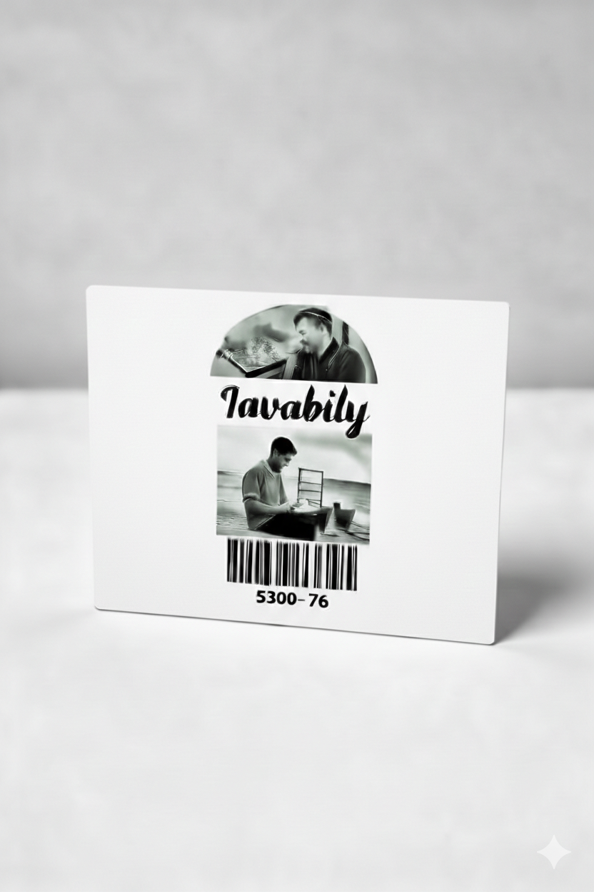 20x40 Siyah Baskılı Beyaz Zemin Kuşe Etiket