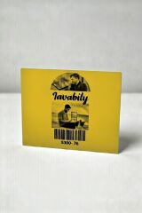 20x40 Siyah Baskılı Sarı Zemin Kuşe Etiket