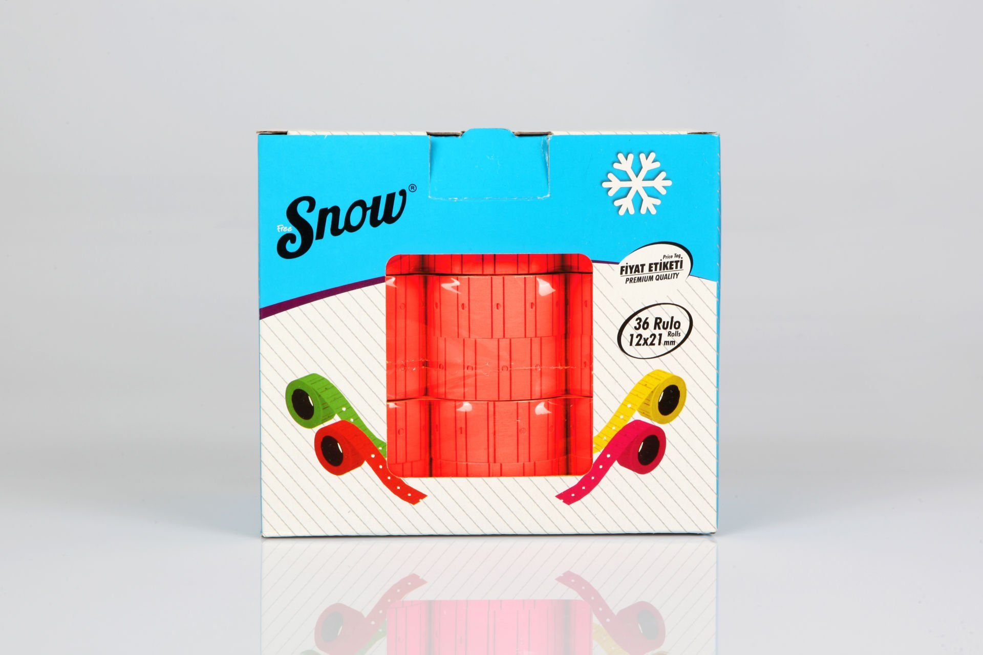 Fiyat Etiketi (Motex) 800 lük Fiyat Etiket (Motex) 800 lük Florasan Kırmızı