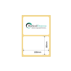 100x80 Termal Barkod Etiketi 500 Sarım