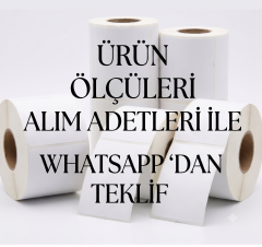 Renkli Barkod Etiketleri
