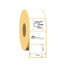 45x35 Termal Barkod Etiketi 1000 Sarım