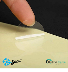 30mm Çap Şeffaf Güvenlik Bandı