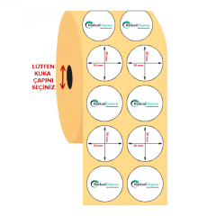 3 Çap P.P.Şeffaf Güvenlik Bandı 2500 sarım