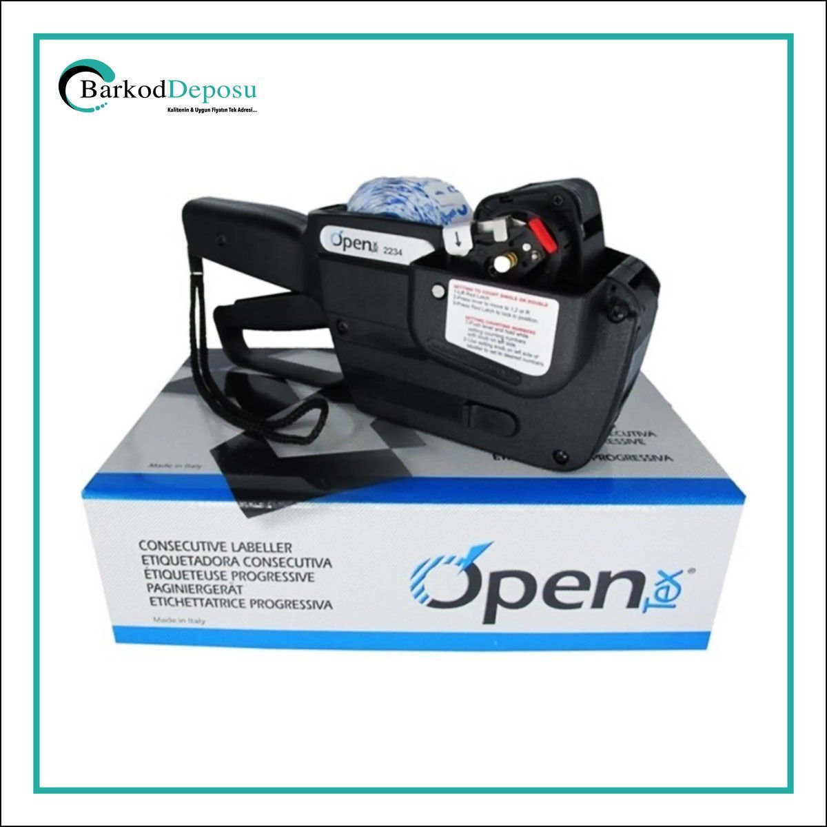 Open Meto Makinesi 7 Hane